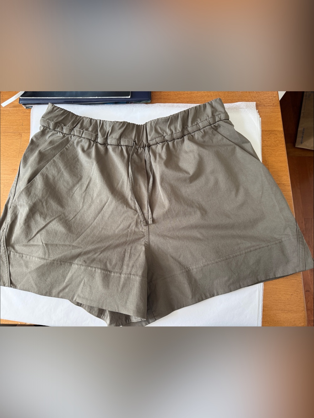 Lululemon Lightweight Shorts in Olive Green